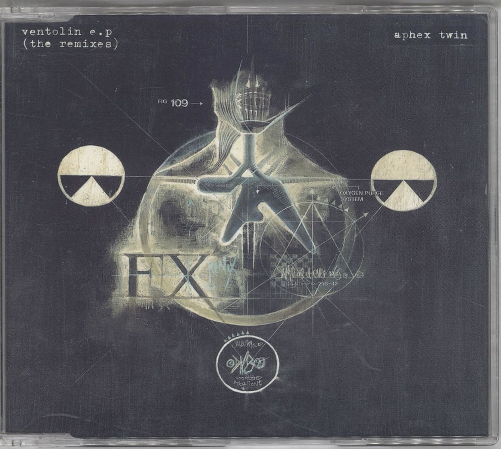 Aphex Twin Ventolin EP (The Remixes) UK CD single (CD5 / 5") WAP60CDR