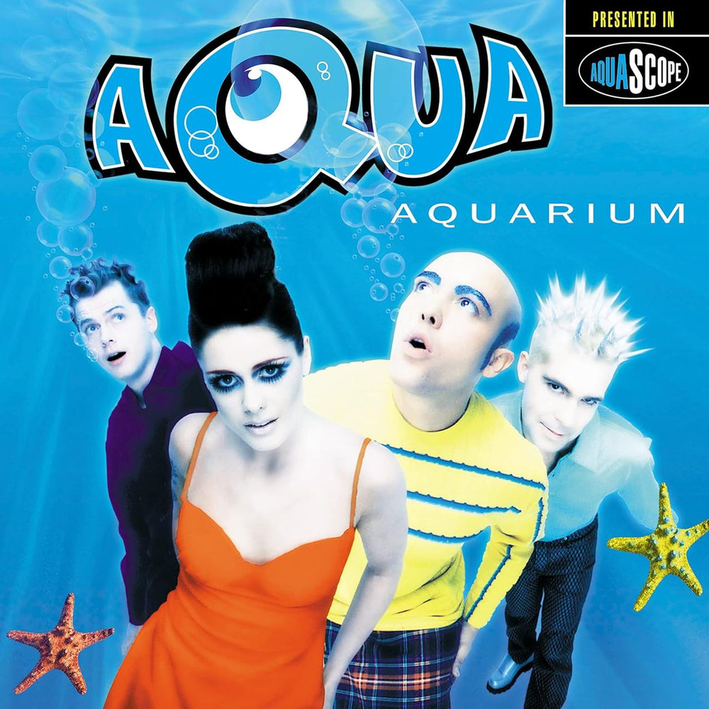 Aqua Aquarium - 25th Anniversary Black Vinyl - Sealed UK vinyl LP album (LP record) 4802933