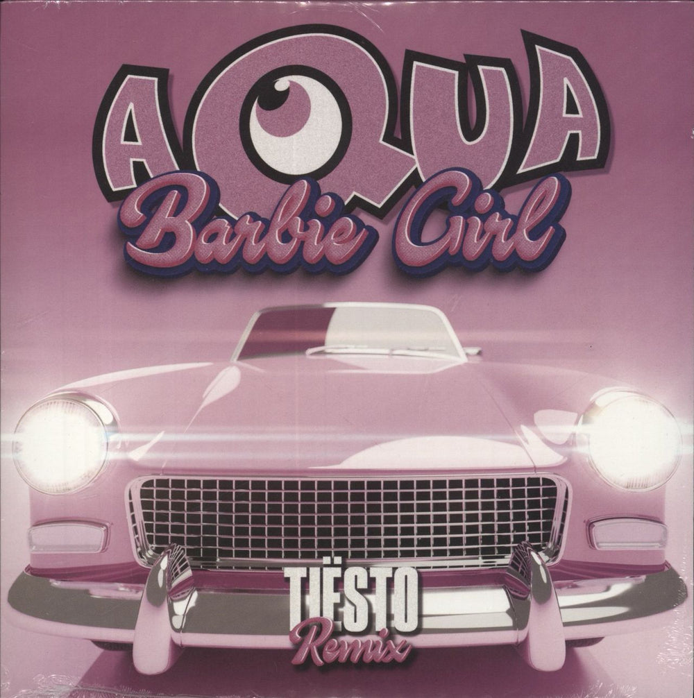 Aqua Barbie Girl [Tiësto Remix] - Pink Vinyl - Sealed UK 7" vinyl single (7 inch record / 45) 5820487