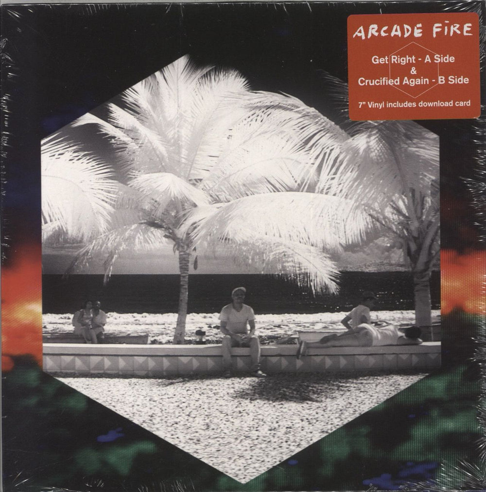 Arcade Fire Get Right - Sealed US 7" vinyl single (7 inch record / 45) 2547507747