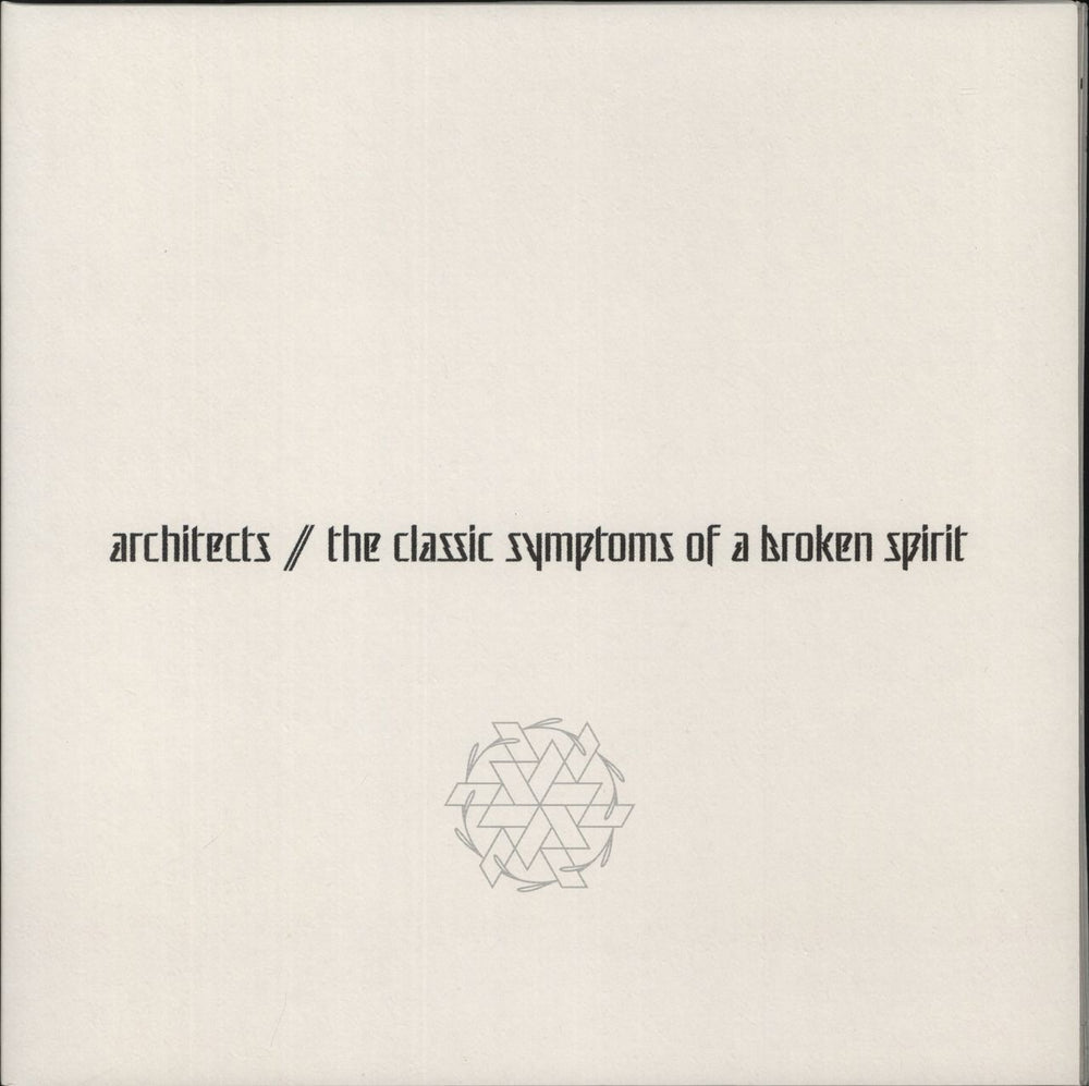 Architects The Classic Symptoms Of A Broken Spirit - Numbered - Zoetrope Dutch picture disc LP (vinyl picture disc album) 87932-1
