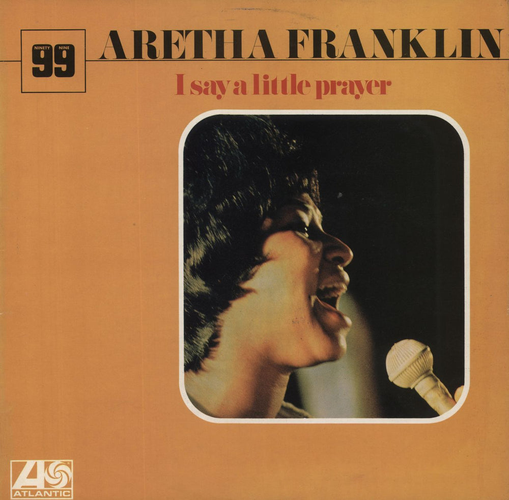 Aretha Franklin I Say A Little Prayer UK vinyl LP album (LP record) 2464007