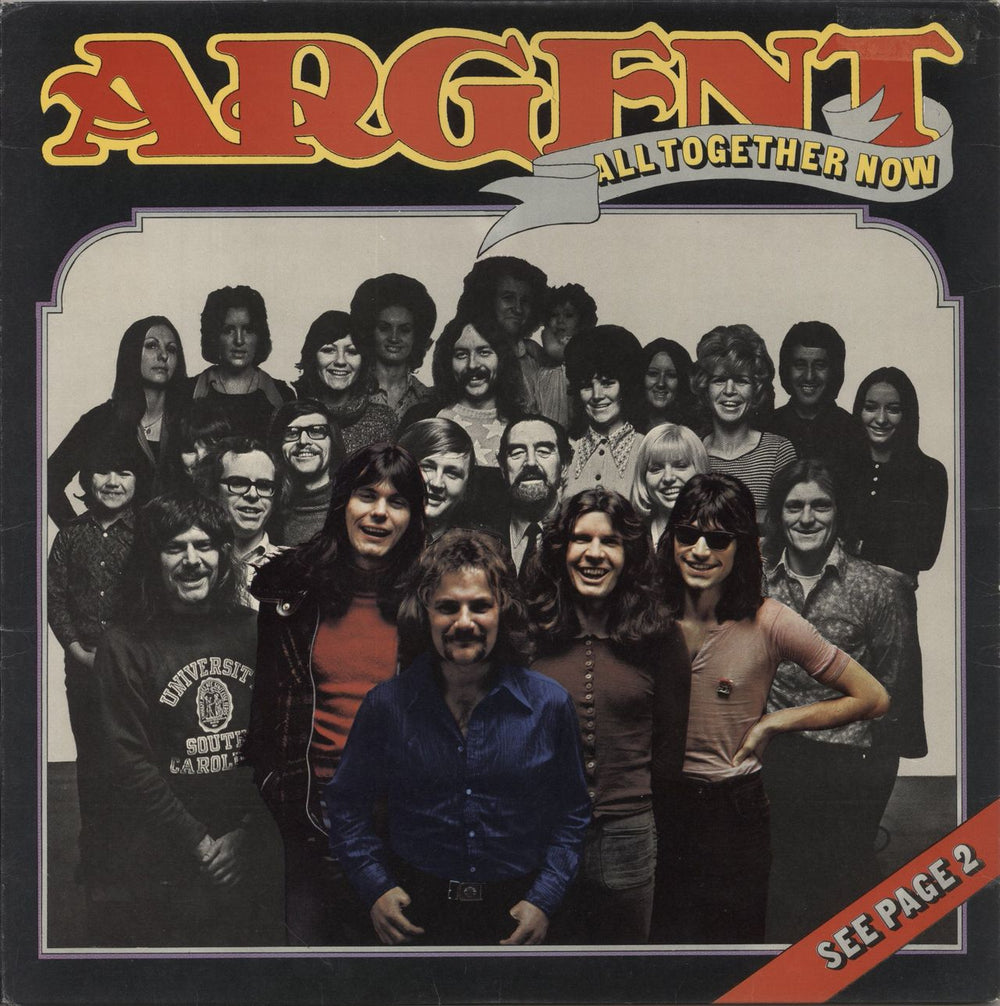 Argent All Together Now - 1st - EX UK vinyl LP album (LP record) EPC64962