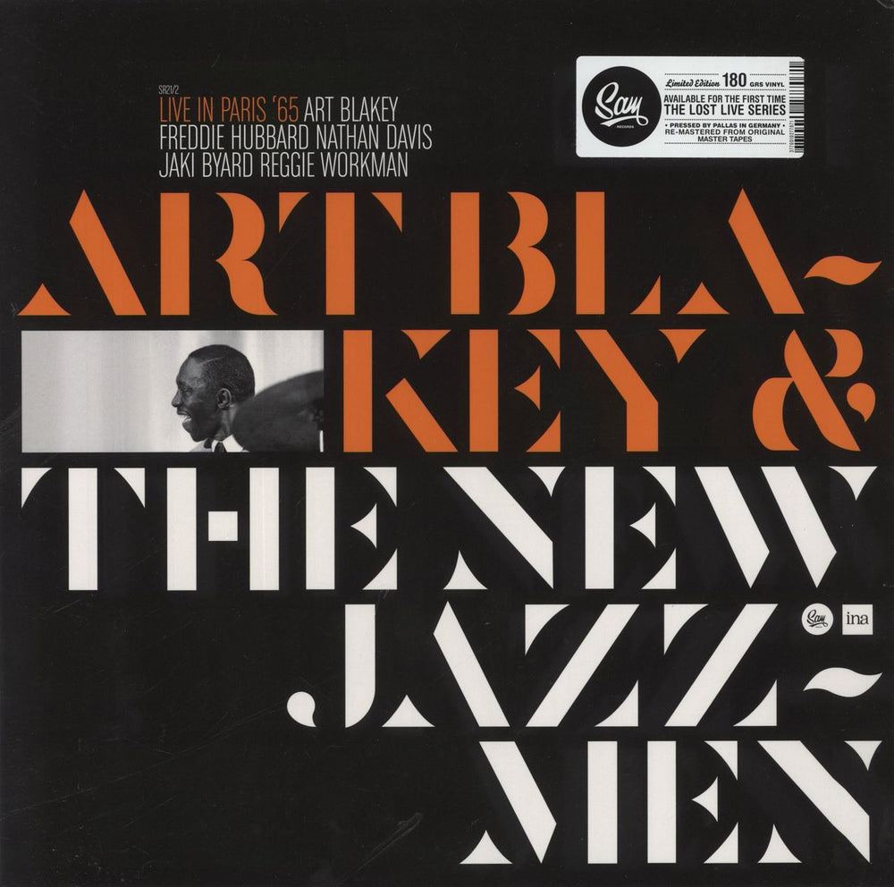 Art Blakey & The Jazz Messengers Live In Paris '65 French vinyl LP album (LP record) SR21/2