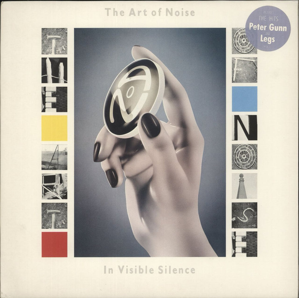 Art Of Noise In Visible Silence - 1st - Stickered UK vinyl LP album (LP record) WOL2