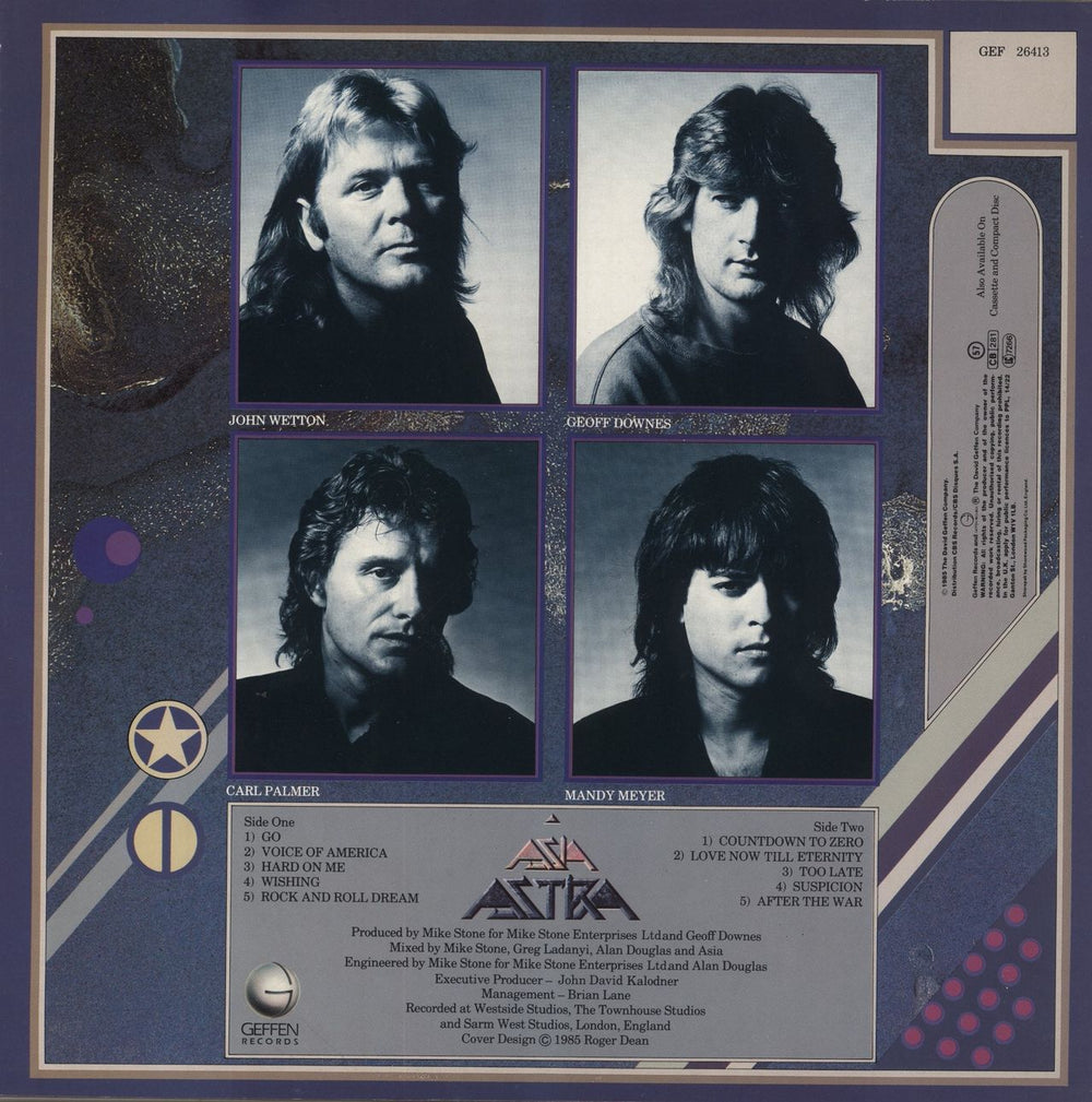 Asia Astra - EX UK vinyl LP album (LP record)