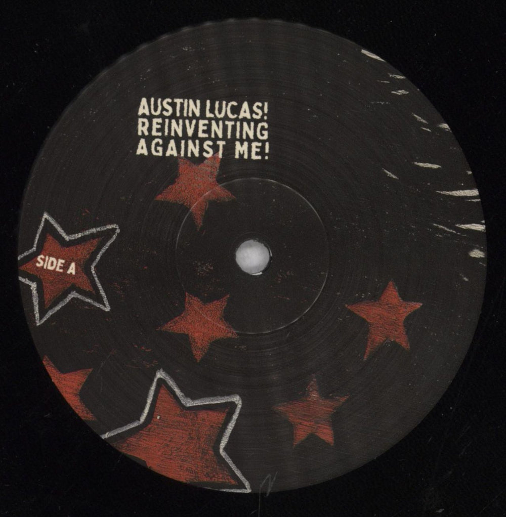 Austin Lucas Reinventing Against Me! US vinyl LP album (LP record) 78ULPRE845309