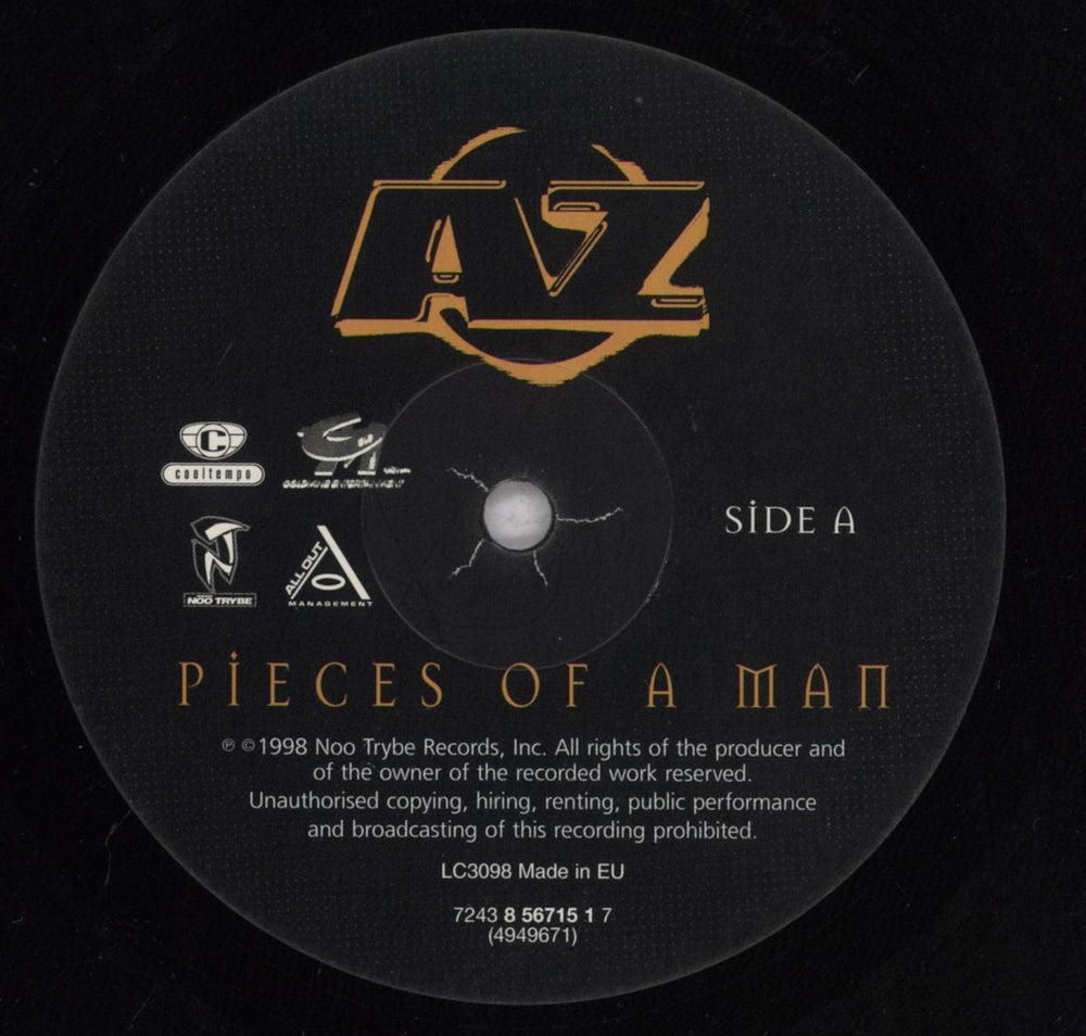 AZ Pieces Of A Man - VG UK 2-LP vinyl record set (Double LP Album) Q-32LPI835827