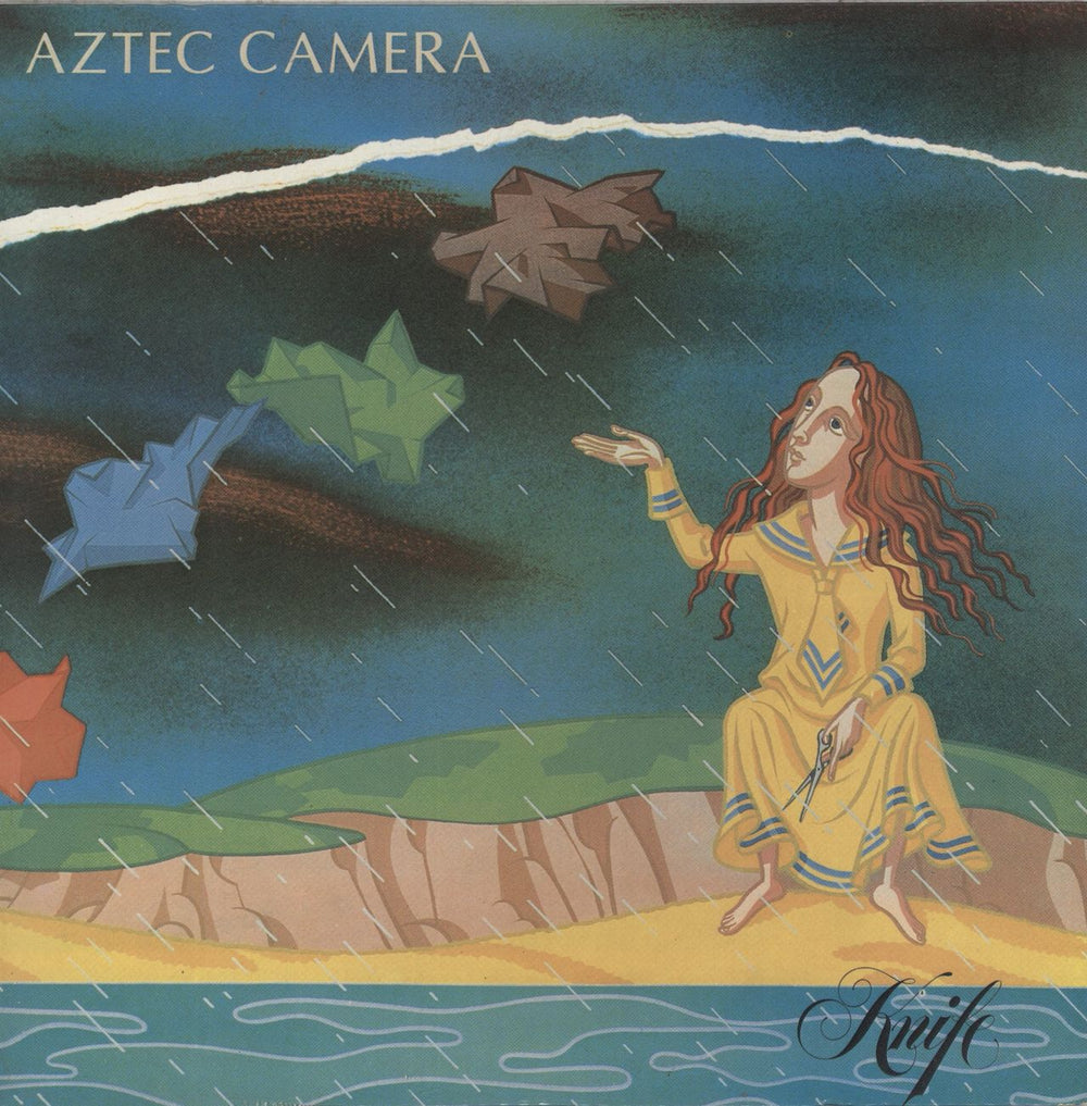 Aztec Camera Knife - EX Portuguese vinyl LP album (LP record) 22924-0483-1