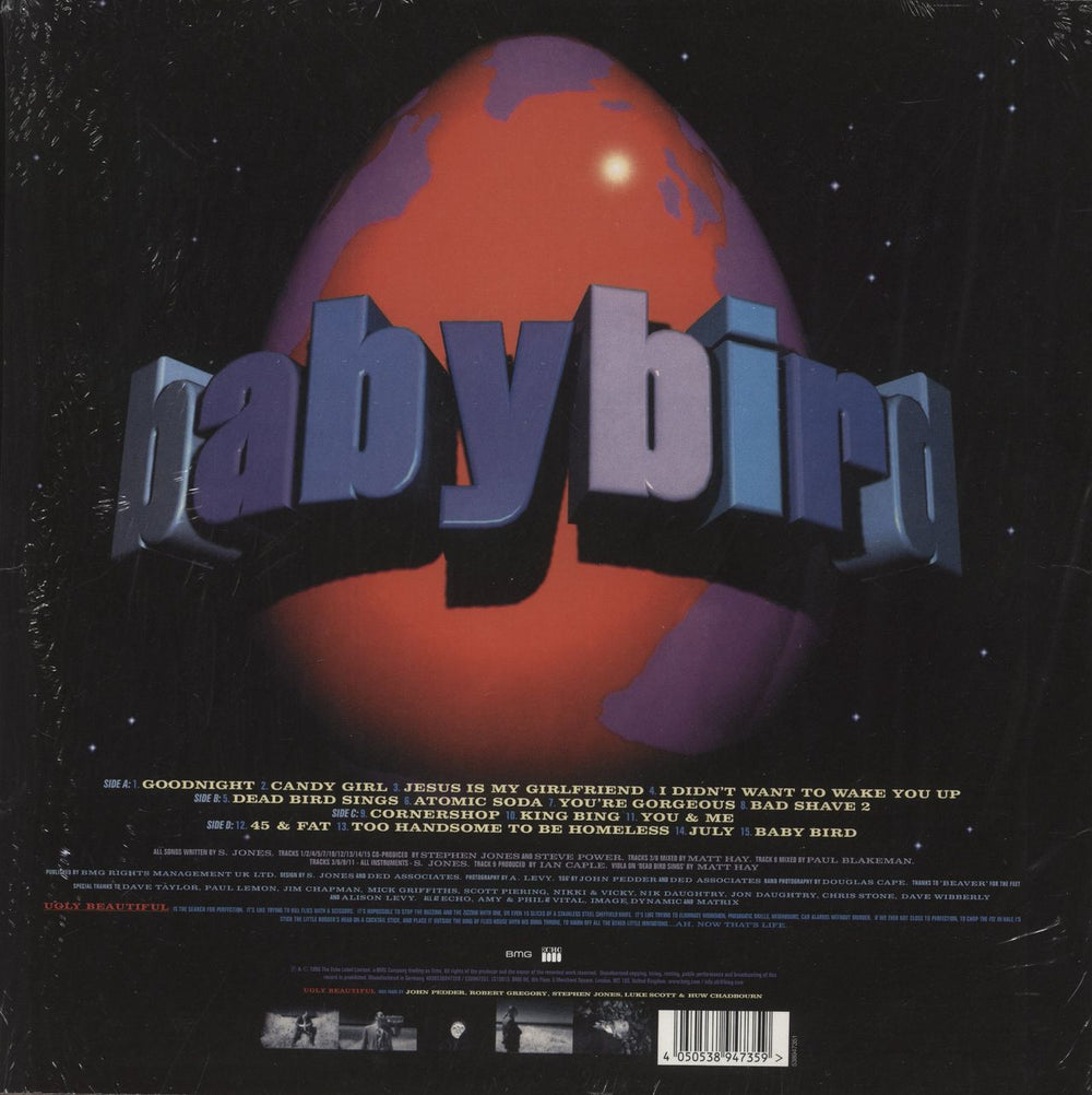 Babybird Ugly Beautiful UK 2-LP vinyl record set (Double LP Album) 4050538947359