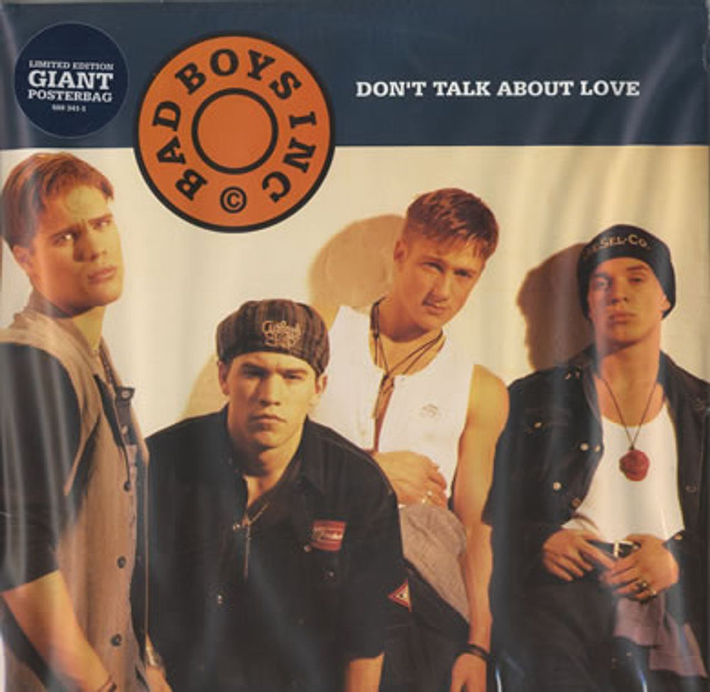 Bad Boys Inc Don't Talk About Love - Sealed UK Promo 12" vinyl single (12 inch record / Maxi-single) 580341-1