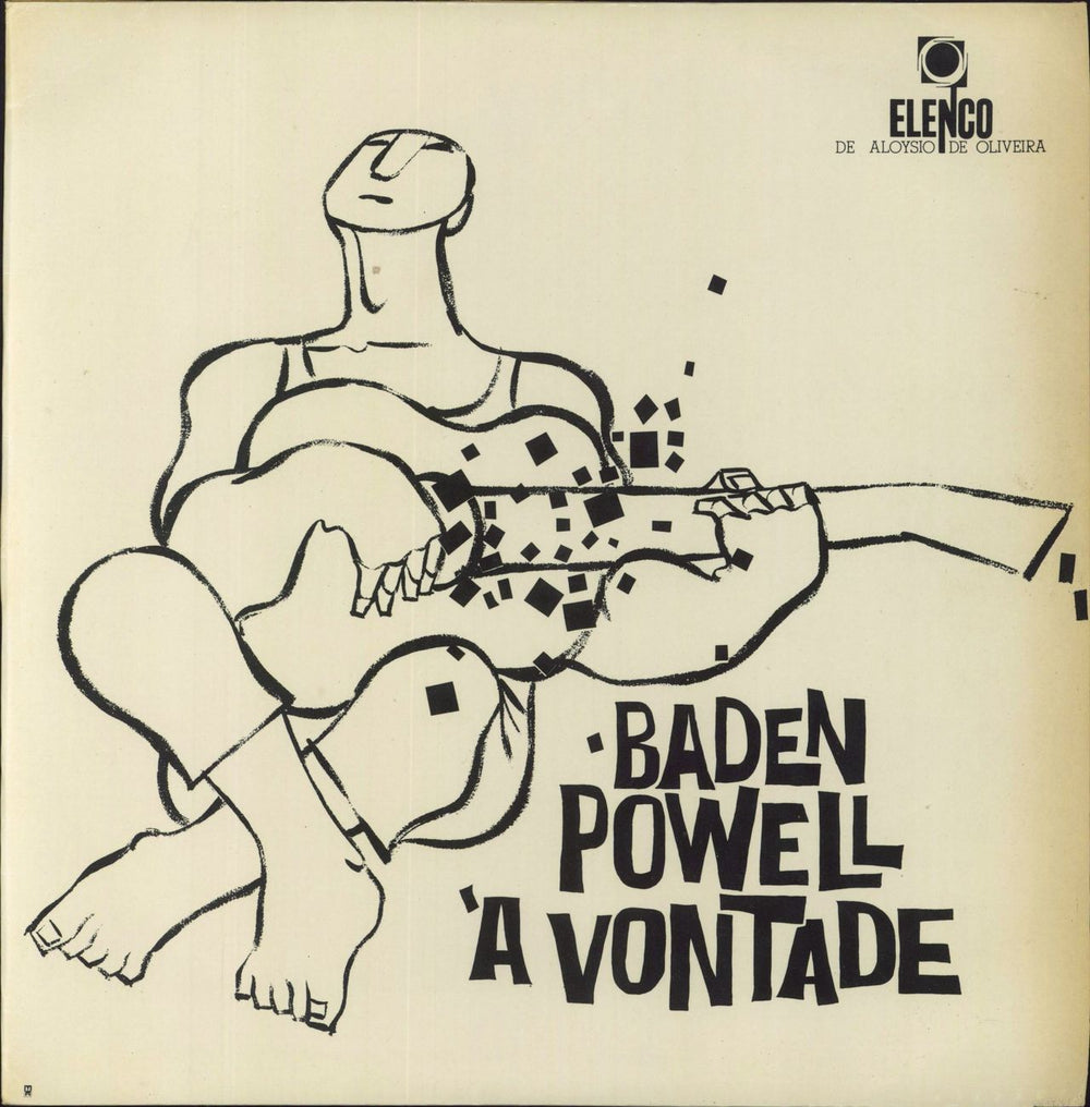 Baden Powell À Vontade Brazilian vinyl LP album (LP record) ME11
