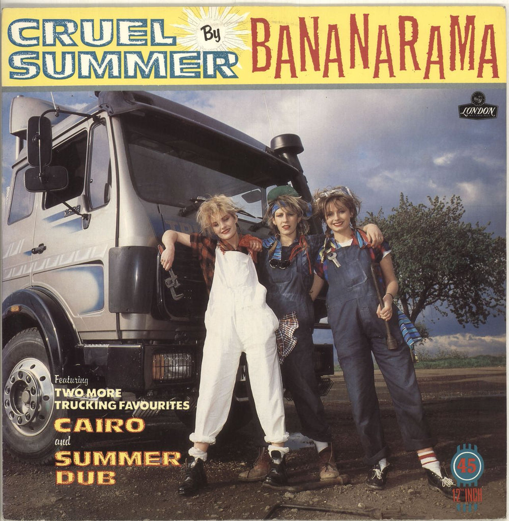 Bananarama Cruel Summer UK 12" vinyl single (12 inch record / Maxi-single) NANX5