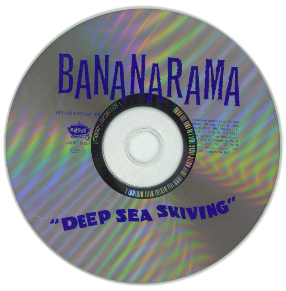 Bananarama Deep Sea Skiving - Deluxe Edition UK 3-disc CD/DVD Set BAN3DDE647332