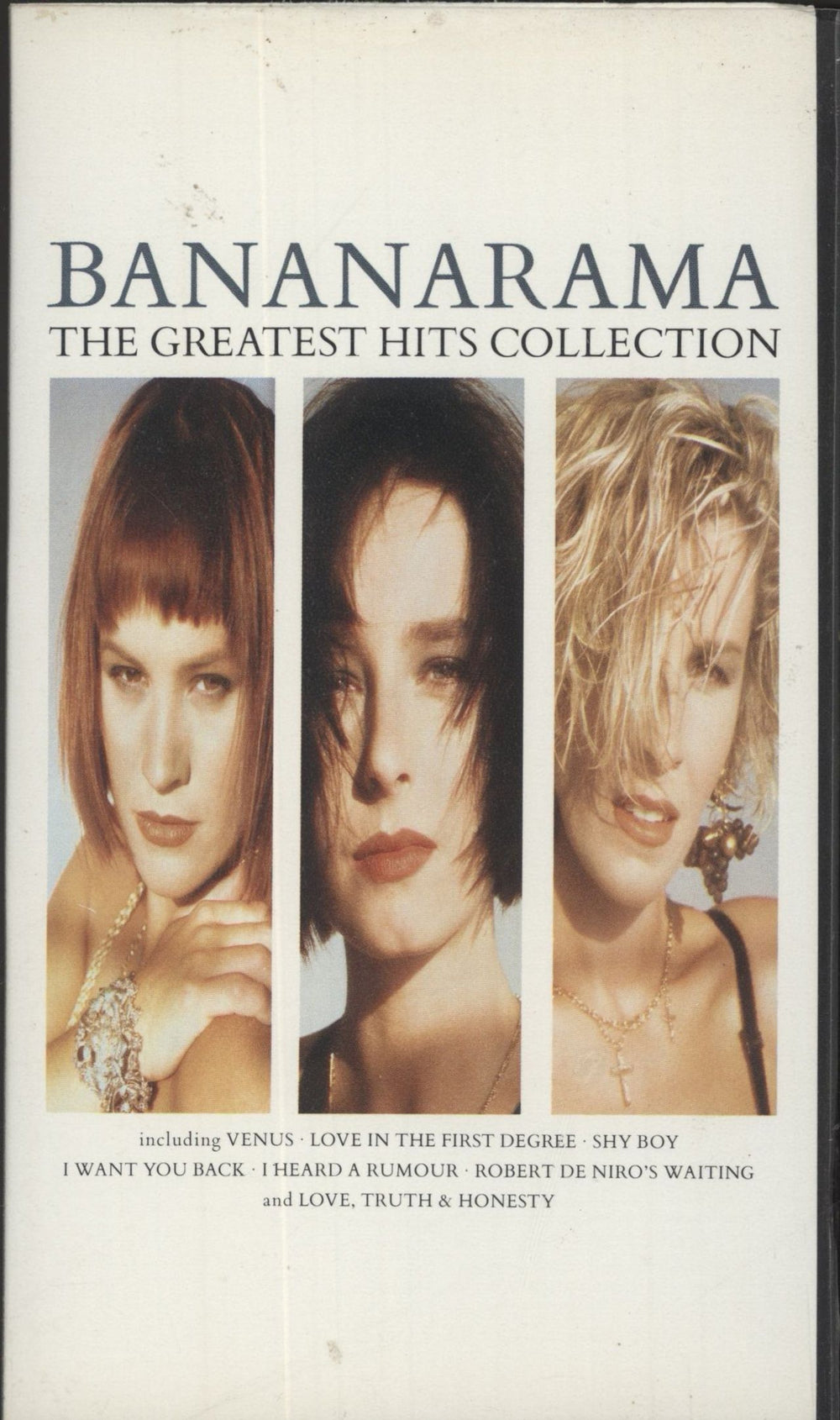 Bananarama The Greatest Hits Collection UK video (VHS or PAL or NTSC) LDN07902