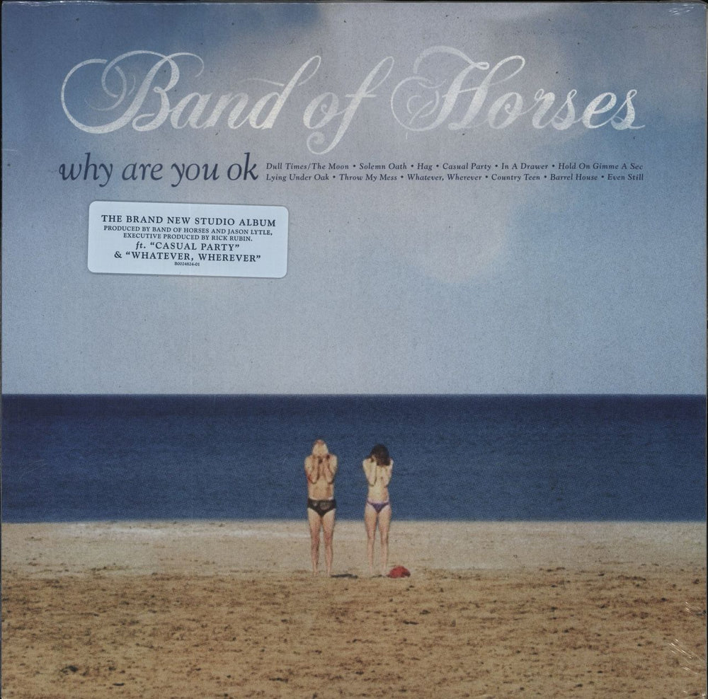 Band Of Horses Why Are You Ok - Sealed US vinyl LP album (LP record) B0024824-01
