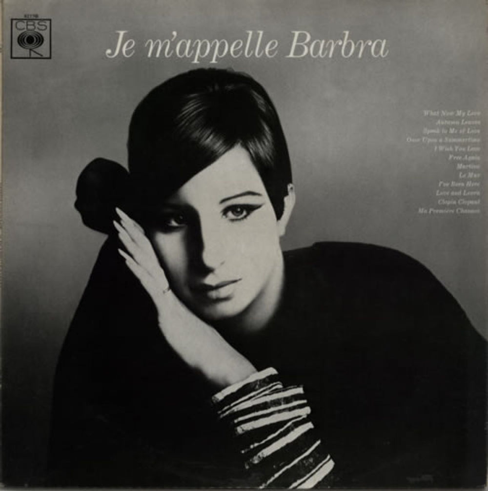Barbra Streisand Je M'appelle Barbra - 2nd UK vinyl LP album (LP record) 62776