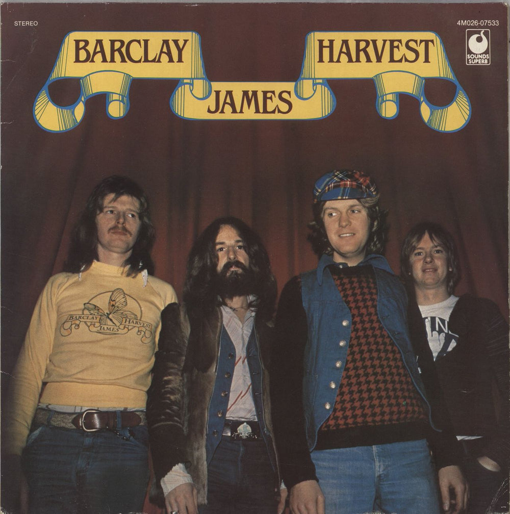 Barclay James Harvest Barclay James Harvest Belgian vinyl LP album (LP record) 4M026-07533