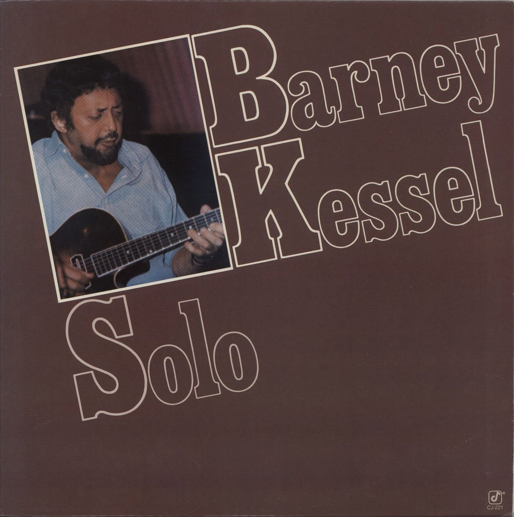 Barney Kessel Solo US vinyl LP album (LP record) CJ-221