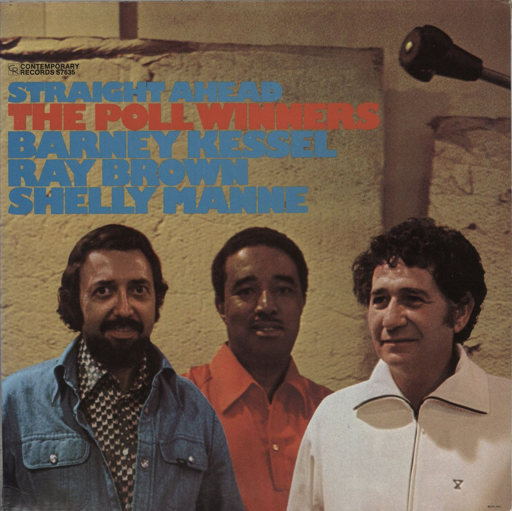 Barney Kessel The Poll Winners: Straight Ahead US vinyl LP album (LP record) S7635