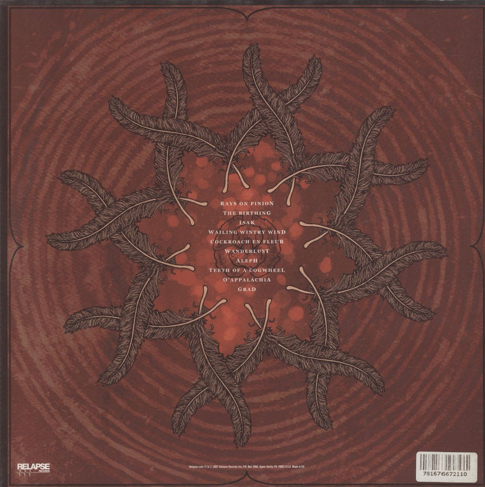 Baroness Red Album - Black Vinyl US 2-LP vinyl record set (Double LP Album) 781676672110