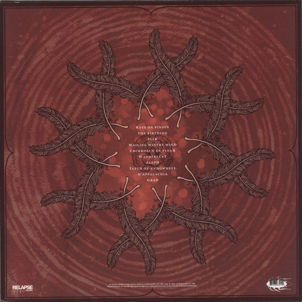 Baroness Red Album - Black Vinyl US 2-LP vinyl record set (Double LP Album) 781676672110