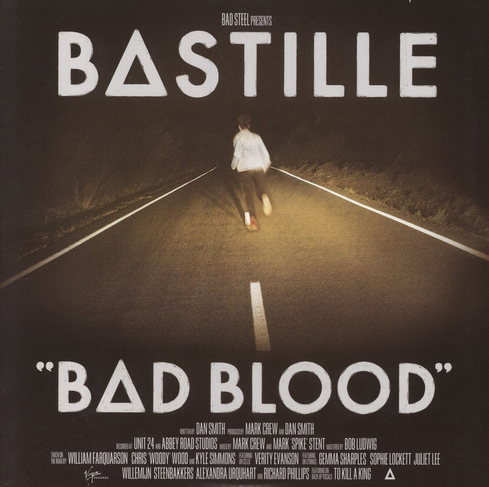Bastille Bad Blood - EX UK vinyl LP album (LP record) V3097
