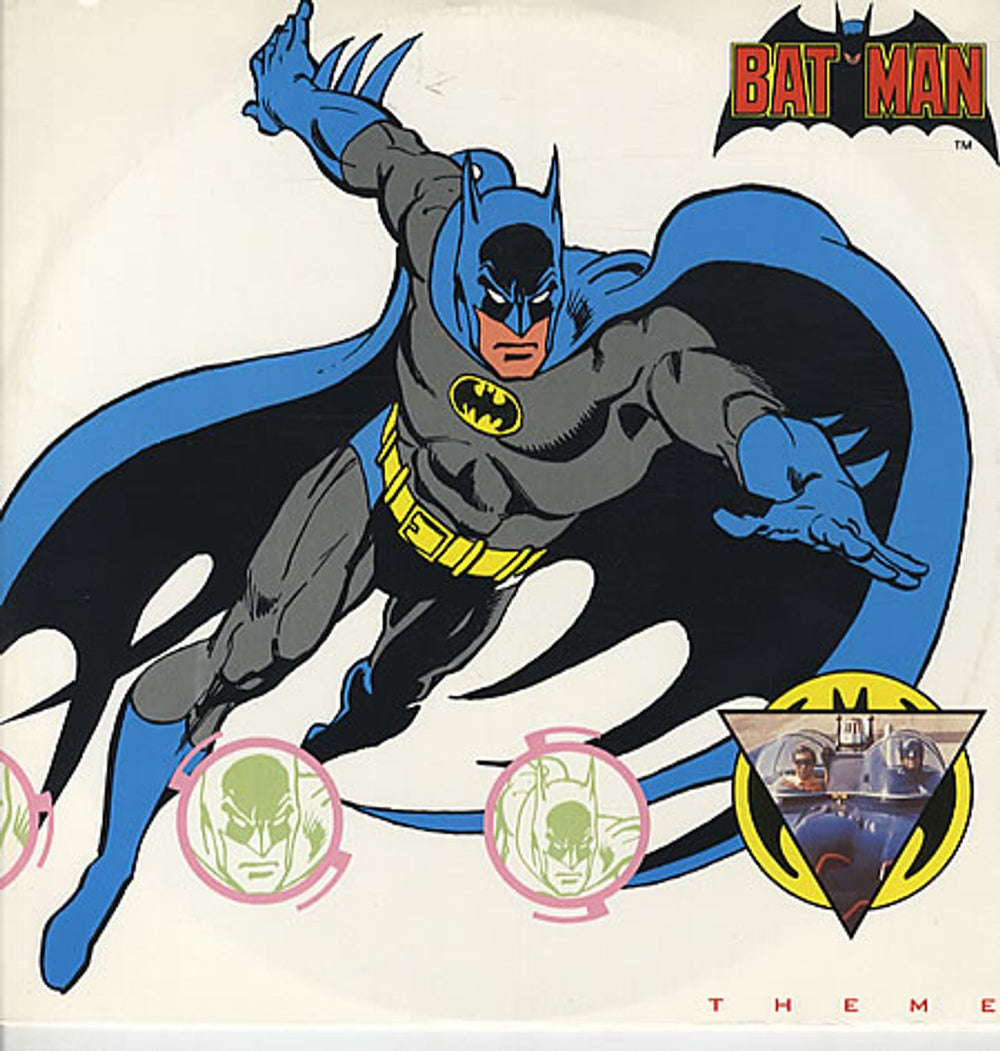 Batman & Robin Batman Theme UK 12" vinyl single (12 inch record / Maxi-single) PT49572