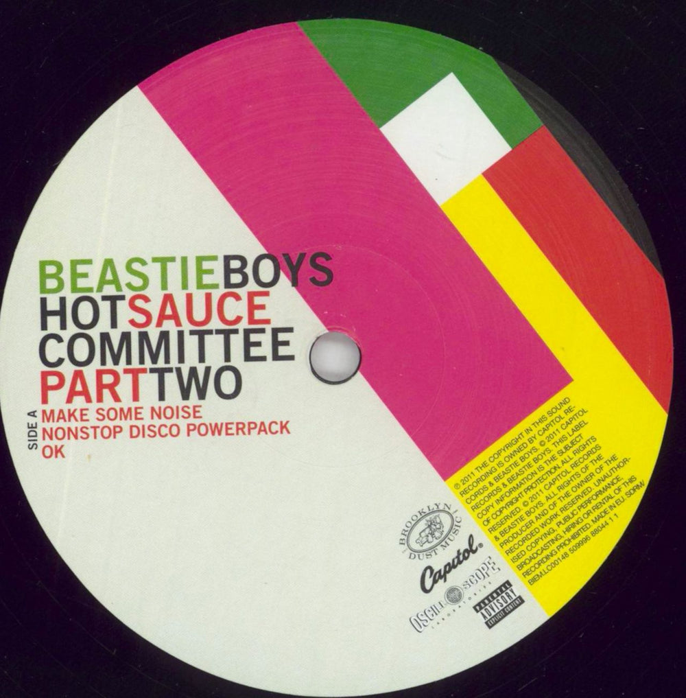 Beastie Boys Hot Sauce Committee Part Two - 180g UK 2-LP vinyl record set (Double LP Album) BEA2LHO861078