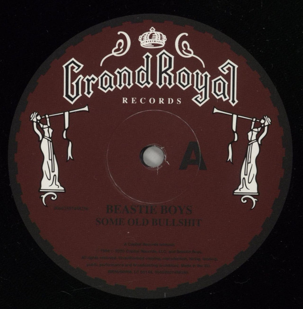 Beastie Boys Some Old Bulls***t - 180gram Vinyl UK vinyl LP album (LP record) BEALPSO880404