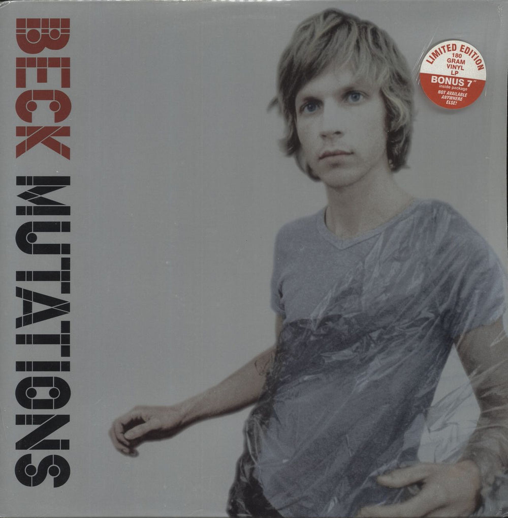 Beck Mutations - 180gm + 7" - Shrink US vinyl LP album (LP record) BL39