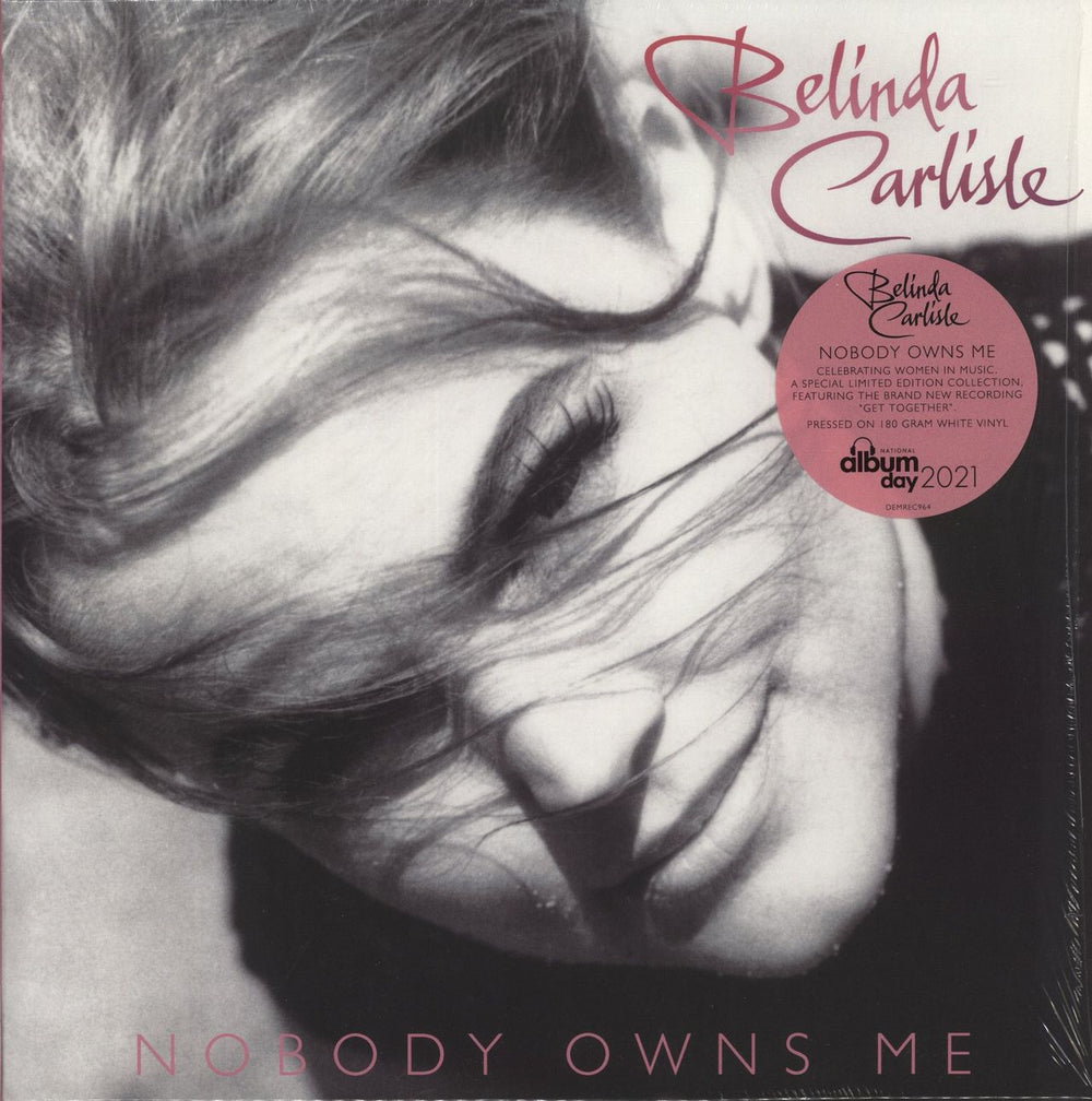 Belinda Carlisle Nobody Owns Me - NAD21 - 180gm White Vinyl UK vinyl LP album (LP record) DEMREC964