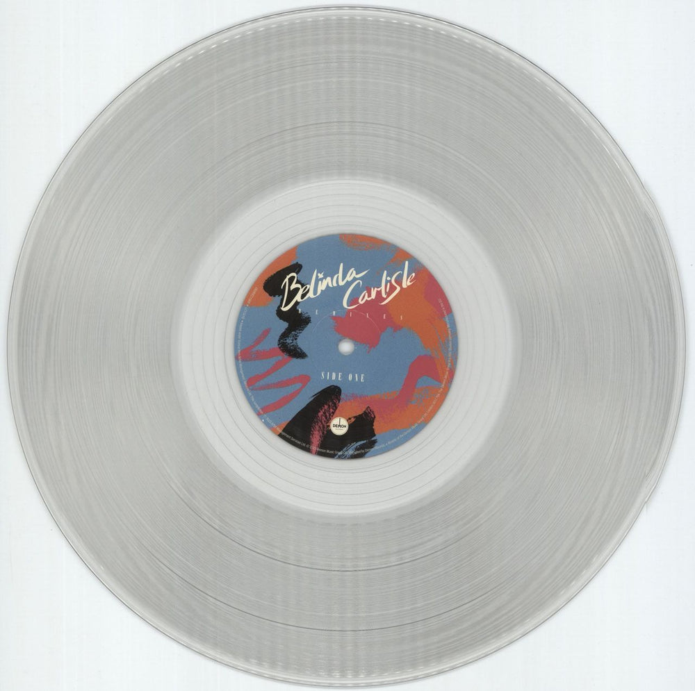 Belinda Carlisle Remixes - Clear Vinyl US 2-LP vinyl record set (Double LP Album) CAR2LRE872528