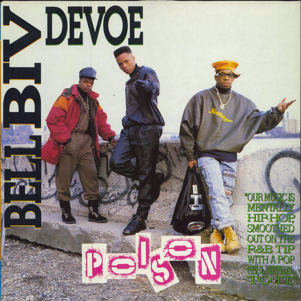 Bell Biv Devoe Poison UK vinyl LP album (LP record) MCG6094