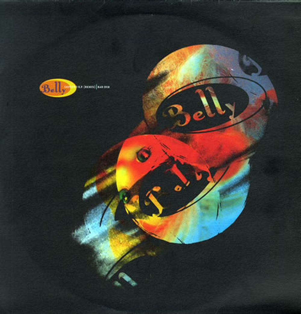 Belly Gepetto EP [Remix] - Black sleeve UK 12" vinyl single (12 inch record / Maxi-single) BAD2018