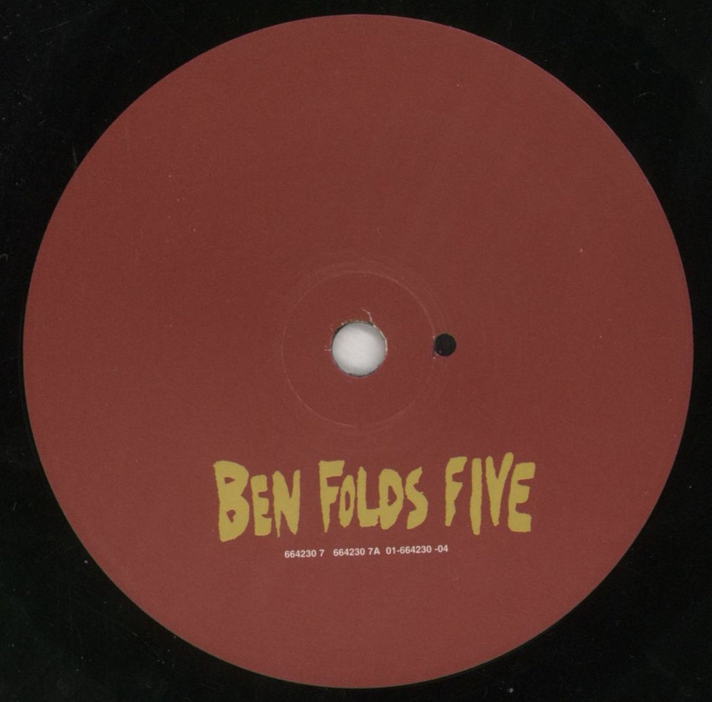 Ben Folds Five Battle Of Who Could Care Less UK 7" vinyl single (7 inch record / 45) BFE07BA248690