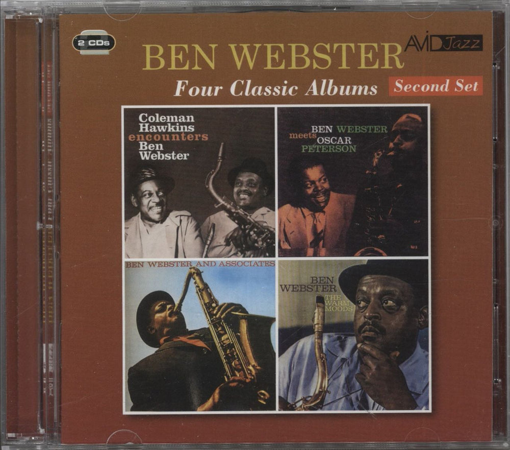 Ben Webster Four Classic Albums UK 2 CD album set (Double CD) AMSC1354
