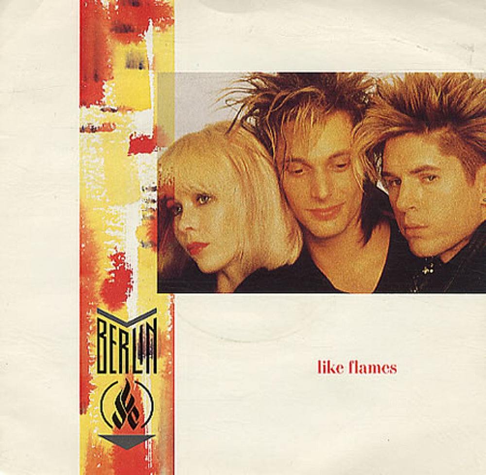 Berlin Like Flames UK 7" vinyl single (7 inch record / 45) MER240