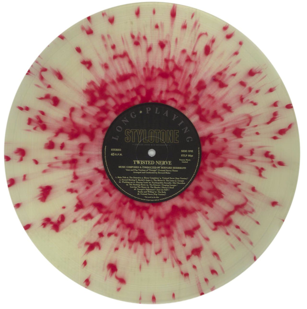 Bernard Herrmann Twisted Nerve UK vinyl LP album (LP record) 1BHLPTW855197