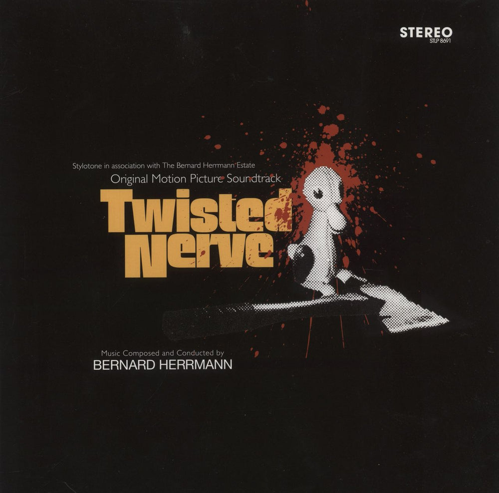 Bernard Herrmann Twisted Nerve UK vinyl LP album (LP record) STLP8691