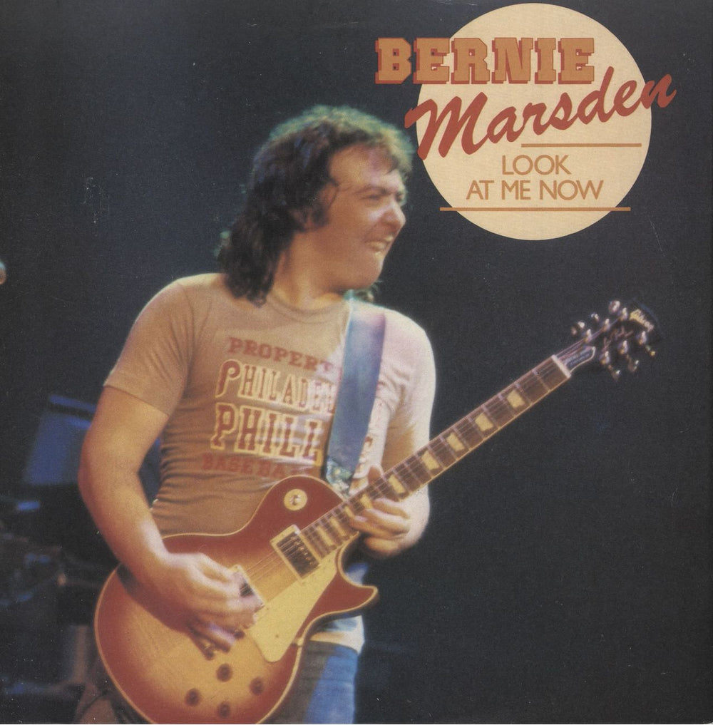 Bernie Marsden Look At Me Now UK 7" vinyl single (7 inch record / 45) R6050