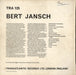 Bert Jansch Bert Jansch - 2nd - VG UK vinyl LP album (LP record)