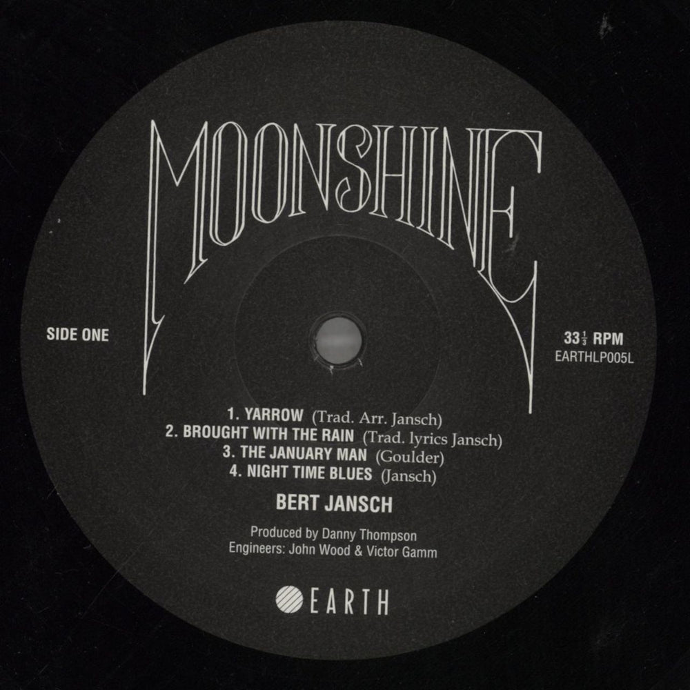 Bert Jansch Moonshine UK vinyl LP album (LP record) JSHLPMO858819