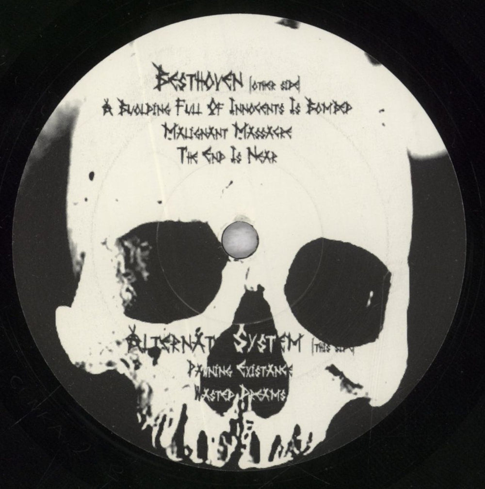 Besthöven Shadows Of Pain Shadows Of Death / Alternate System Swedish 7" vinyl single (7 inch record / 45) 7NX07SH839895