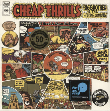 Big Brother & The Holding Company Cheap Thrills - Sealed UK vinyl LP album (LP record) 19075874991