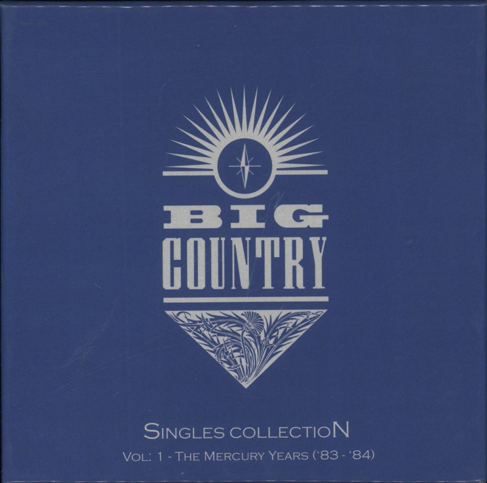 Big Country Singles Collection Vol.1: The Mercury Years ['84-'84] UK CD Single Box Set TRKSP001