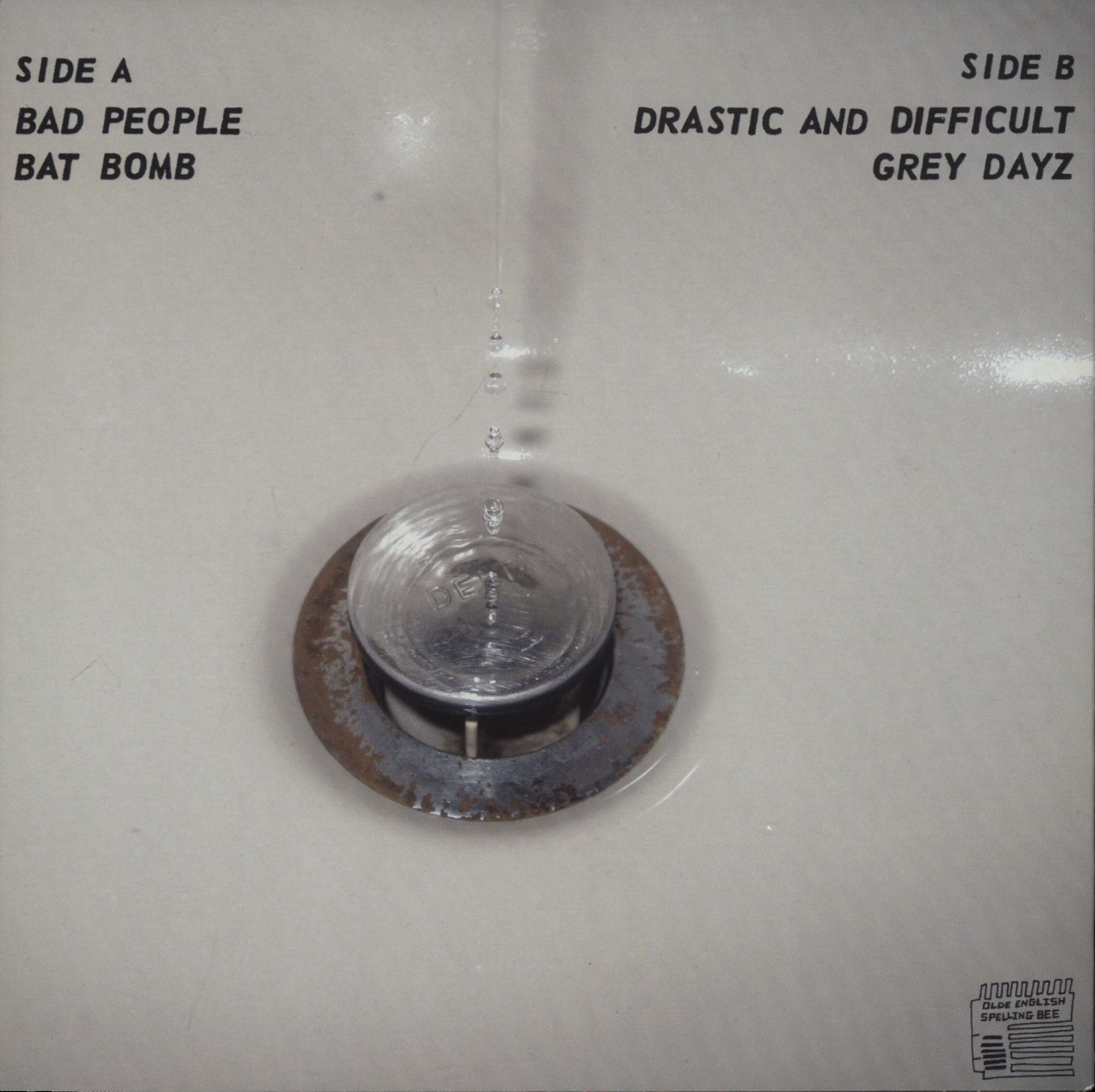 Big Troubles Drastic & Difficult US 7\" vinyl single (7 inch record / 45)