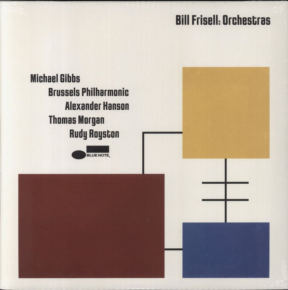 Bill Frisell Orchestras - Sealed US 3-LP vinyl record set (Triple LP Album) 00602458837483