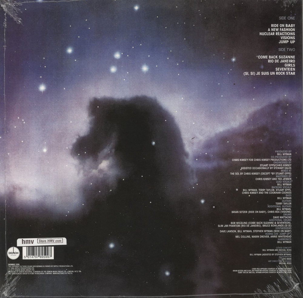 Bill Wyman Bill Wyman - Purple Vinyl - Sealed UK vinyl LP album (LP record) 5014797895997