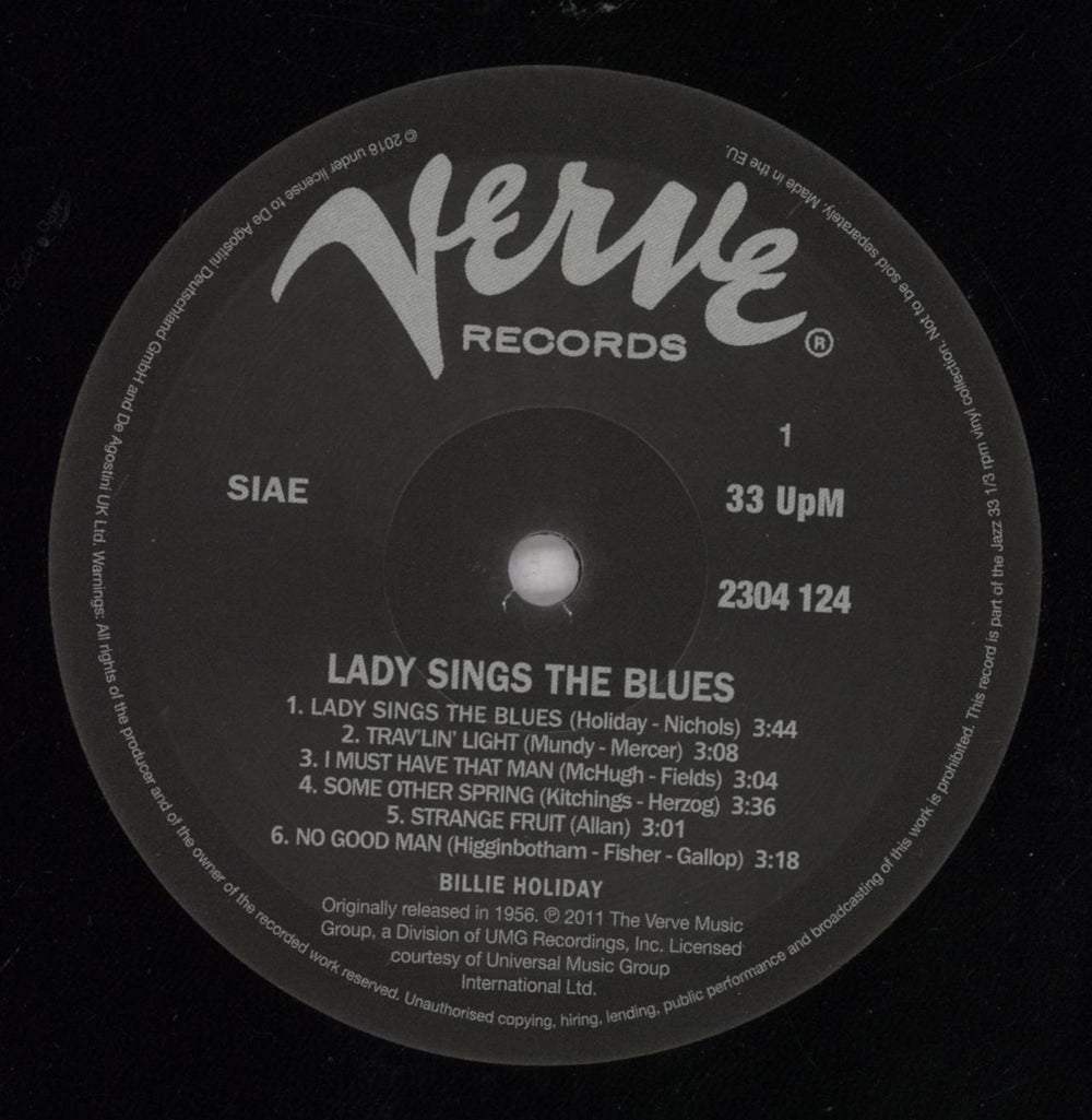 Billie Holiday Lady Sings The Blues - 180gm Vinyl + Booklet UK vinyl LP album (LP record) B/HLPLA832362